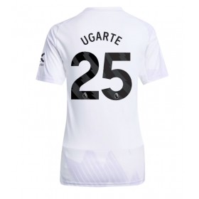 Manchester United Manuel Ugarte #25 Borta Kläder Dam 2025-26 Kortärmad
